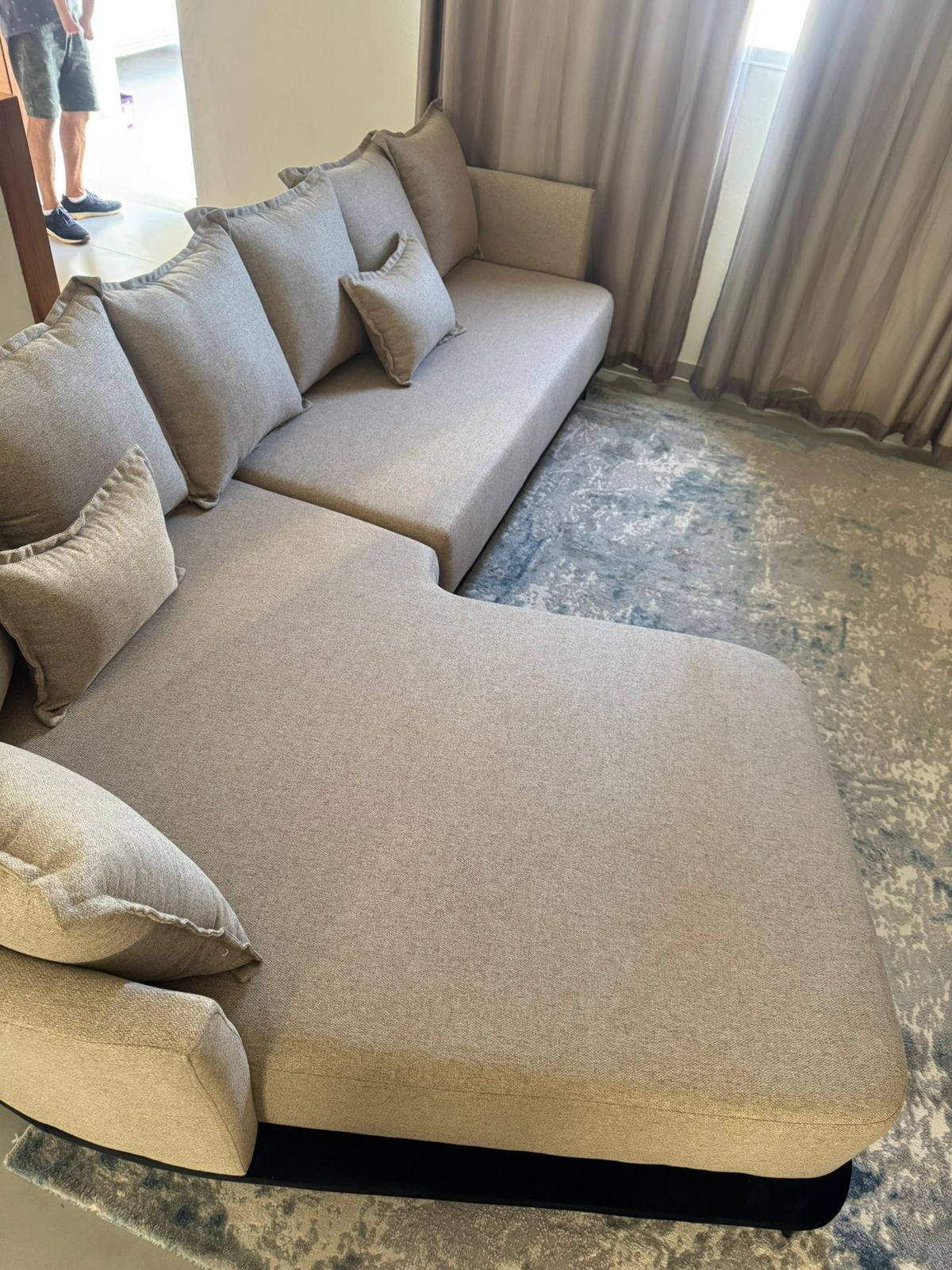 Estofado living com chaise foto 2