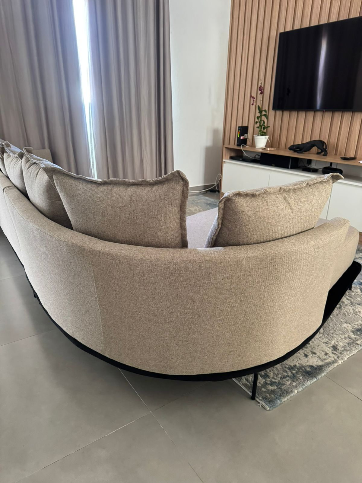 Estofado living com chaise foto 3